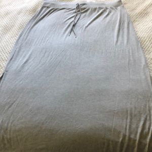 Ana Gray maxi skirt